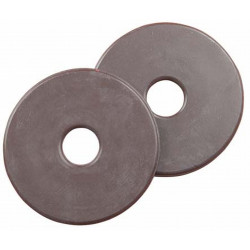 Anilhas de borracha para embocadura T de T Castanho