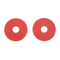 Anilhas de borracha para embocadura T de T Vermelho Anilhas de borracha para embocadura T de T Vermelho