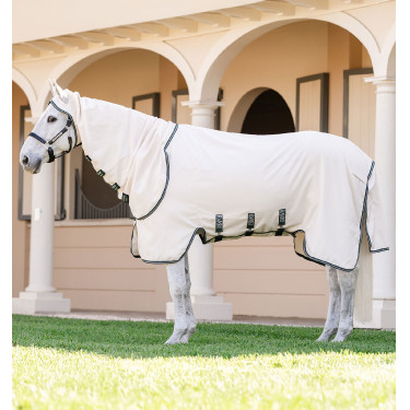 Cobertura integral Horseware Rambo Hoody XL 0g Giz / verde caçador / prata Branco Cobertura integral Horseware Rambo Hoody XL 0g Giz / verde caçador / prata Branco