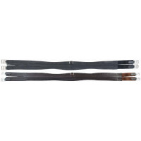 Sangle cuir classique T de T Havane foncé Sangle cuir classique T de T Havane foncé