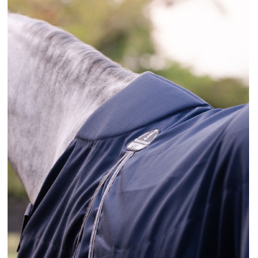 Capa de box Horseware Rambo Optimo 0g Marinho / tempestade / cinza prateado Capa de box Horseware Rambo Optimo 0g Marinho / tempestade / cinza prateado