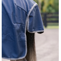 Capa de box Horseware Rambo Optimo 0g Marinho / tempestade / cinza prateado Azul-marinho