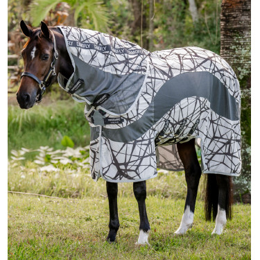 Capa antimoscas Horseware Amigo CamoFly 0g Estampa camuflada / cinza