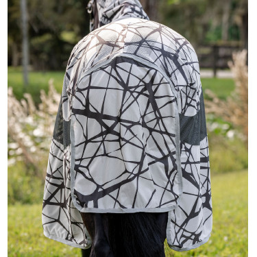 Capa antimoscas Horseware Amigo CamoFly 0g Estampa camuflada / cinza Capa antimoscas Horseware Amigo CamoFly 0g Estampa camuflada / cinza