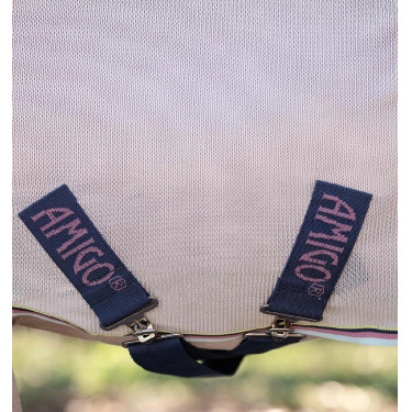 Capa anti-moscas Horseware Amigo Bug Rug Petite 0g Prata / limão / marinho / rosa / azul Capa anti-moscas Horseware Amigo Bug Rug Petite 0g Prata / limão / marinho / rosa / azul