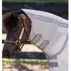 Capa anti-moscas Horseware Amigo Bug Rug Petite 0g Prata / cinza titânio / prata