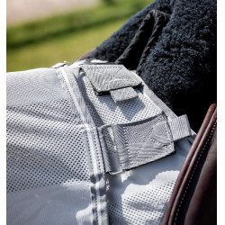 Cobre-rins Horseware anti-moscas Fluo Amigo Flyrider 0g Prata / cinza titânio / prata