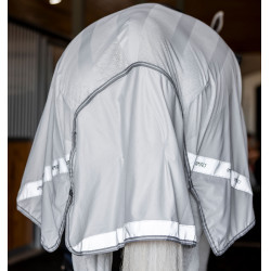 Cobre-rins Horseware anti-moscas Fluo Amigo Flyrider 0g Prata / cinza titânio / prata