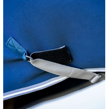 Camisa secante Horseware Amigo Jersey 0g Marinho / cinza titânio / prata Camisa secante Horseware Amigo Jersey 0g Marinho / cinza titânio / prata