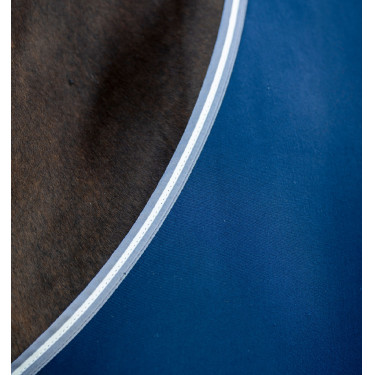 Camisa secante Horseware Amigo Jersey 0g Marinho / cinza titânio / prata Camisa secante Horseware Amigo Jersey 0g Marinho / cinza titânio / prata