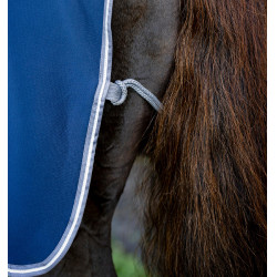 Camisa secante Horseware Amigo Jersey 0g Marinho / cinza titânio / prata Azul-marinho