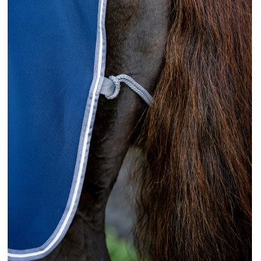 Camisa secante Horseware Amigo Jersey 0g Marinho / cinza titânio / prata Camisa secante Horseware Amigo Jersey 0g Marinho / cinza titânio / prata
