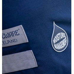 Camisa de box Horseware Amigo Delphinium 0g Marinho / cinza titânio / prata Azul-marinho