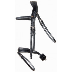 Bridão testeira anatômica Matisse T de T Preto / preto