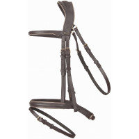 Bridão cabeçada anatômica Velazquez T de T Marrom / bege Castanho Bridão cabeçada anatômica Velazquez T de T Marrom / bege Castanho