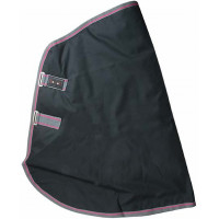 Cobre-pescoço impermeável forrado com policotton T de T Preto / cinza Cinzento Cobre-pescoço impermeável forrado com policotton T de T Preto / cinza Cinzento