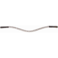 Frontaal Diamant T van T Havana escuro / prata Castanho