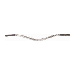 Frontaal Diamant T van T Havana escuro / prata Castanho