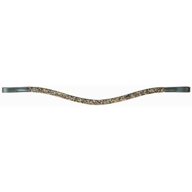 Frontaal Mozaïek T van T Preto / preto / dourado Frontaal Mozaïek T van T Preto / preto / dourado