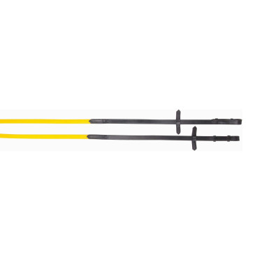 Rendas Biotack® lisas + Couro T de T Amarelo Rendas Biotack® lisas + Couro T de T Amarelo