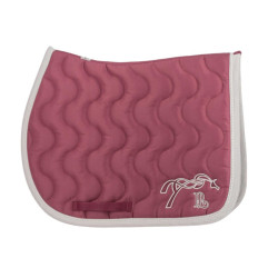 Almofada de sela Pénélope Classique Magenta / branco Rosa