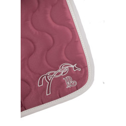 Almofada de sela Pénélope Classique Magenta / branco Rosa