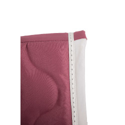 Almofada de sela Pénélope Classique Magenta / branco Rosa