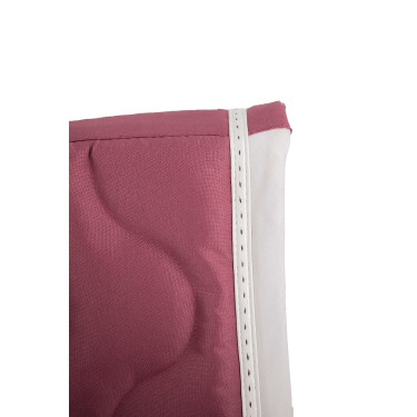 Almofada de sela Pénélope Classique Magenta / branco Rosa