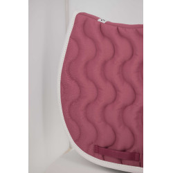 Almofada de sela Pénélope Classique Magenta / branco Rosa