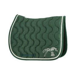 Almofada de sela Pénélope Classique Verde escuro / verde