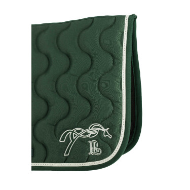 Almofada de sela Pénélope Classique Verde escuro / verde