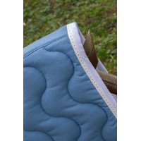 Almofada de sela Pénélope Classique Lagoa / branco Azul