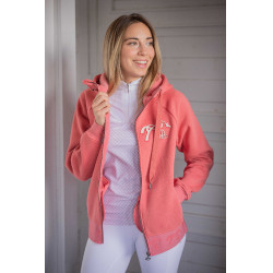 Sweat-shirt Pénélope Meiwenty Pêssego Rosa