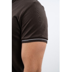 Polo Harcour Oscar homem Cacau Castanho