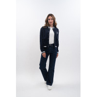 Suéter Bomber Harcour Agathe Marinho Azul-marinho Suéter Bomber Harcour Agathe Marinho Azul-marinho