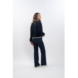 Suéter Bomber Harcour Agathe Marinho Azul-marinho