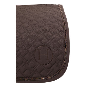 Almofada de Sela Harcour Saphir Cacau Castanho