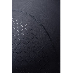 Legging de inverno feminino com grip integral Horze Dea Marinho escuro Azul