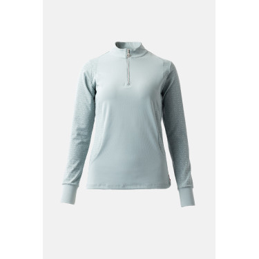 Camiseta térmica de treino Isadora B Vertigo Manjedoura Basilic Rosa