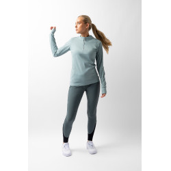 Camiseta térmica de treino Isadora B Vertigo Manjedoura Basilic Rosa