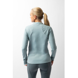 Camiseta térmica de treino Isadora B Vertigo Manjedoura Basilic Rosa