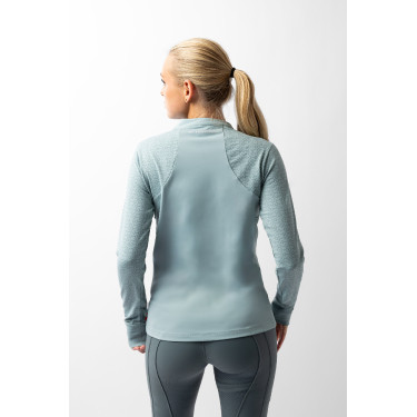 Camiseta térmica de treino Isadora B Vertigo Manjedoura Basilic Rosa