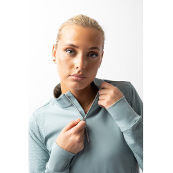 Camiseta térmica de treino Isadora B Vertigo Manjedoura Basilic Rosa