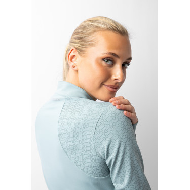 Camiseta térmica de treino Isadora B Vertigo Manjedoura Basilic Rosa