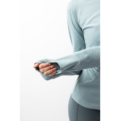 Camiseta térmica de treino Isadora B Vertigo Manjedoura Basilic Rosa