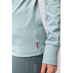 Camiseta térmica de treino Isadora B Vertigo Manjedoura Basilic Rosa