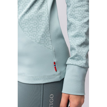 Camiseta térmica de treino Isadora B Vertigo Manjedoura Basilic Rosa