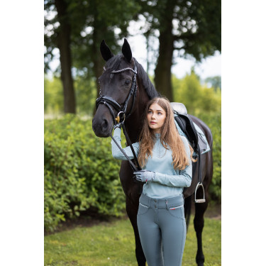 Camiseta térmica de treino Isadora B Vertigo Manjedoura Basilic Rosa