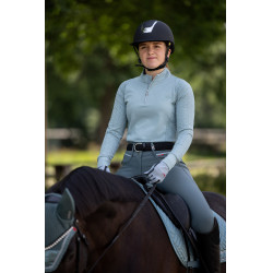 Camiseta térmica de treino Isadora B Vertigo Manjedoura Basilic Rosa