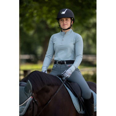 Camiseta térmica de treino Isadora B Vertigo Manjedoura Basilic Rosa